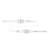 WWS 31215-3507-72 CABLE,AUX SHIFT 72