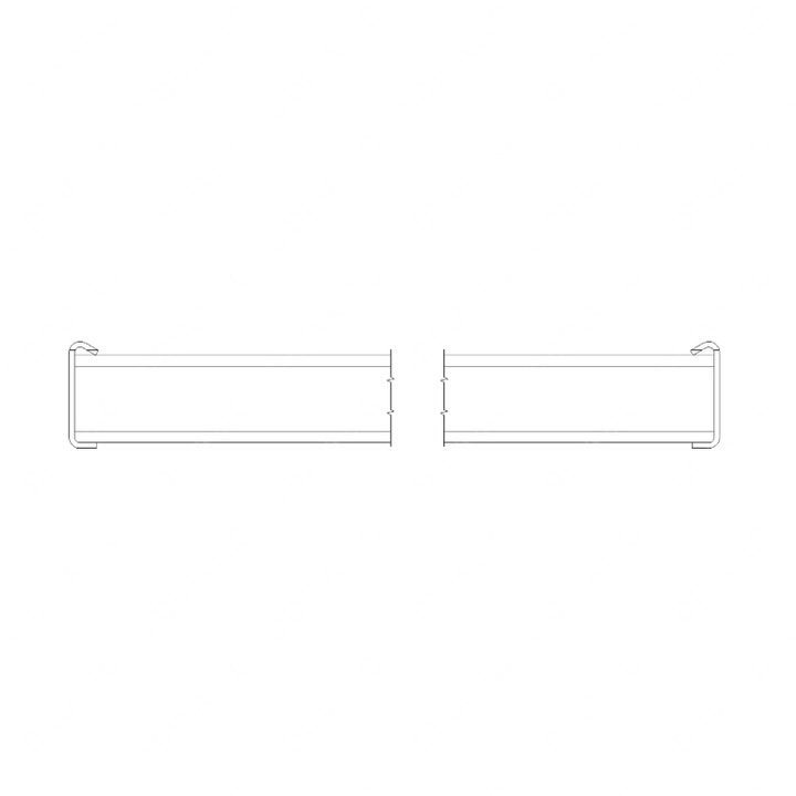 WWS 45001B3473-24.0 STEP,ALUM TWINSTR RE