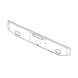 WWS 46013C3505 BUMPER, D/S CHROME