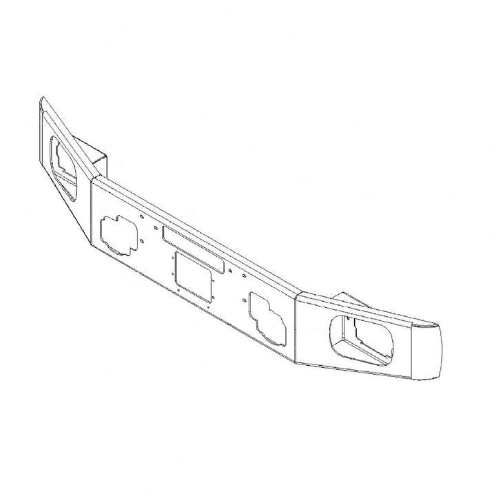 WWS 46013P3563 BUMPER, 49SX DS SUPER