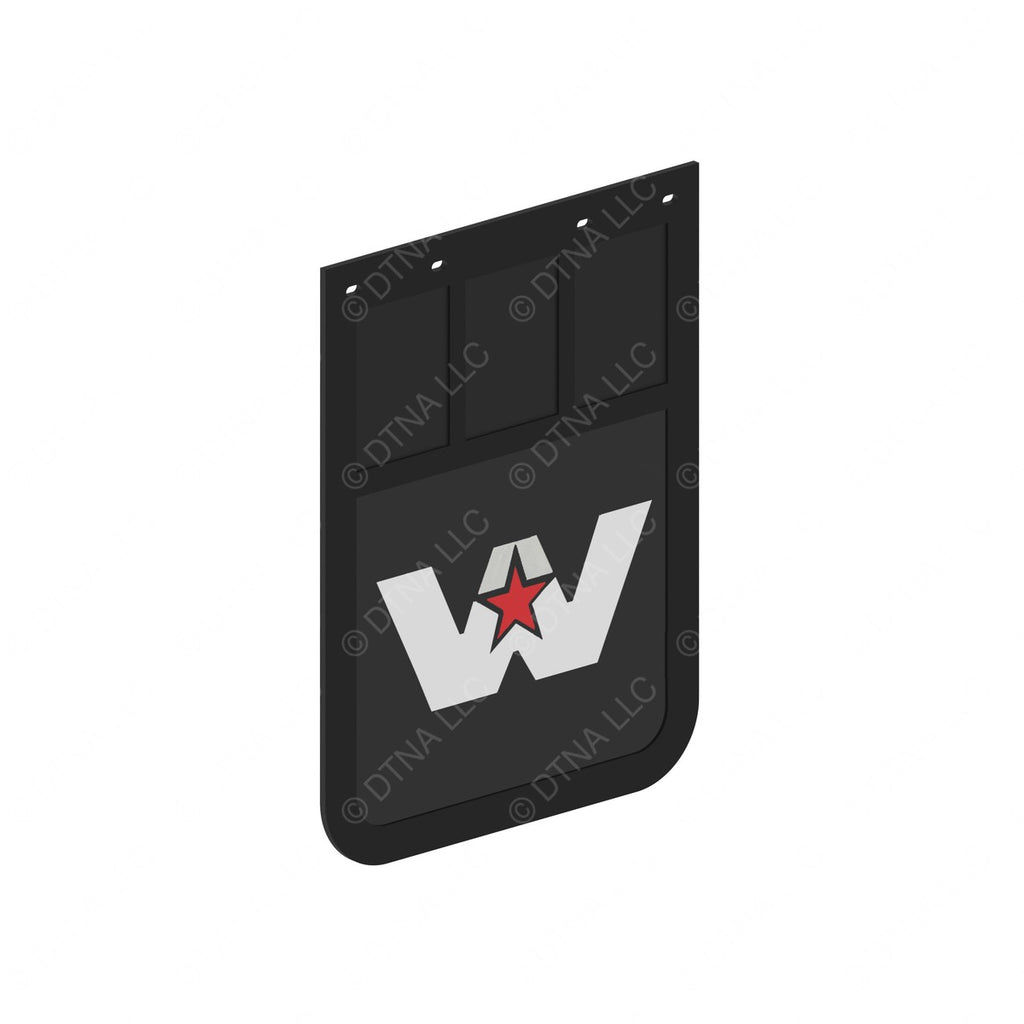 WWS 46201-3404 MUDFLAP, 18X24 BLACK