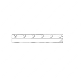 WWS 50423A7165L CAB SKIRT LH 45.75 IN NO LITES