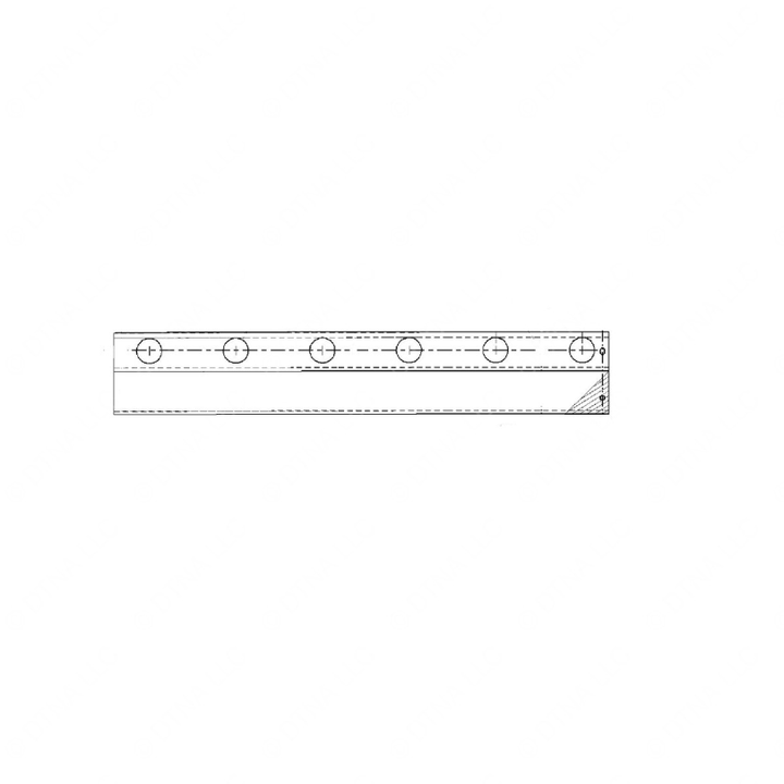 WWS 50423A7165L CAB SKIRT LH 45.75 IN NO LITES