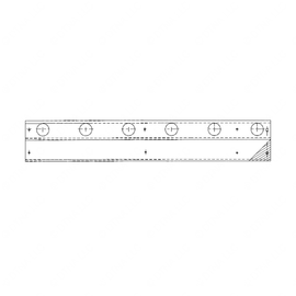 WWS 50423A7168R CAB SKIRT RH 45.75 IN NO LITES