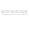 WWS 50423A7169L CAB SKIRT LH 45.75 IN NO LITES