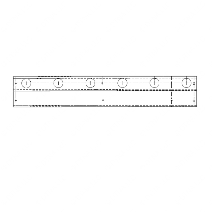 WWS 50423A7169L CAB SKIRT LH 45.75 IN NO LITES