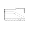 WWS 53302M3557DD LH DOOR DAKOTA W/SMA