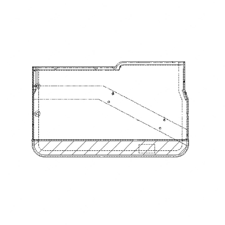 WWS 53302M3557DD LH DOOR DAKOTA W/SMA