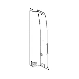 WWS 54003M7103DC UPH PANEL RH B PILAR CAB TAUPE