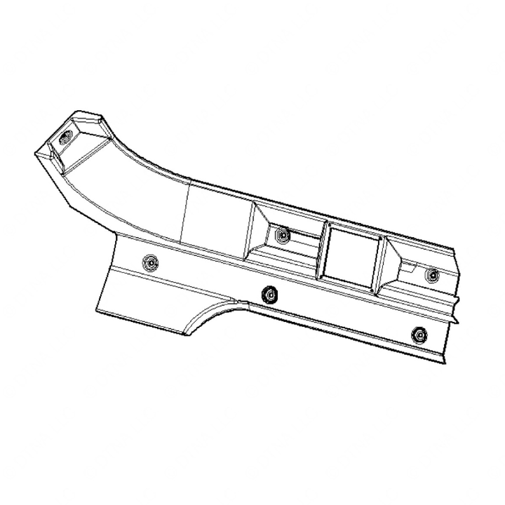 WWS 54012T7357S COVER-CANTRAIL,DAYCAB,W/LIGHT,W/CURTAIN,