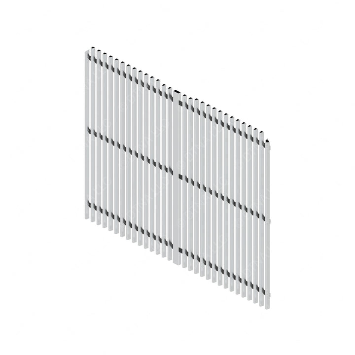 WWS 67205-3412 GRILLE, HOOD MOUNT AS