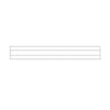 WWS 69003-3402-39.0 MOULDING-BFLY HOOD 39.0IN LG