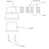 WWS 7530-7019 CONN HOUSING SISU AX