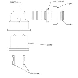 WWS 7530-7019 CONN HOUSING SISU AX