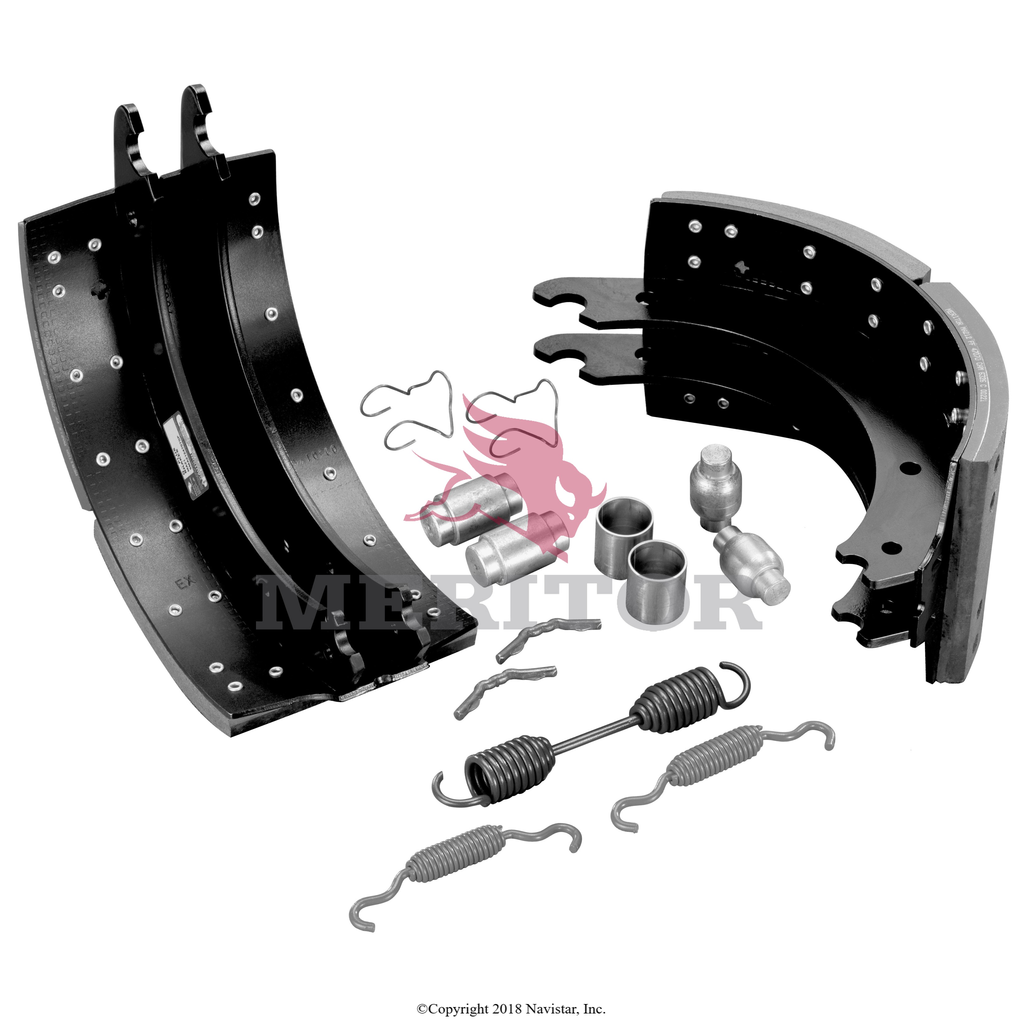 XK2124515F3 BRAKE,REMAN SHOE KIT