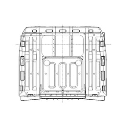 Z18-73083-000 WALL-REAR,DAYCAB,4900,W/WDW