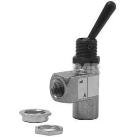 BA12150 SWITCH-AIR TOGGLE W/CHR MTG NUT