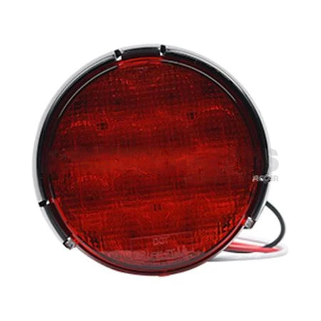 ECVR41STTELP-FA LIGHT-LED R4 RD STT 4" RND W/LIC PLT