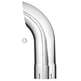 FLT89044C PIPE,4IN X 36IN CHROME CURVED