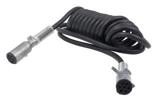 FLTCE548 15FT. BLACK COILED WITH 48IN.