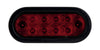 FLTSTT60010R 6 RED OVAL S/T/T, 10 LED