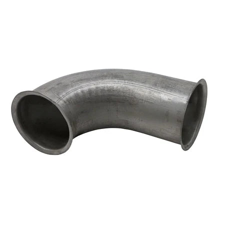 M66-2114 PIPE-EXHAUST 90DEG 5" SS ALMZ FLG/FLG