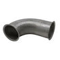 M66-2114 PIPE-EXHAUST 90DEG 5" SS ALMZ FLG/FLG