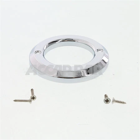 MC1616BK BezelLight 2 Rnd Chr Plstc Pln Bulk