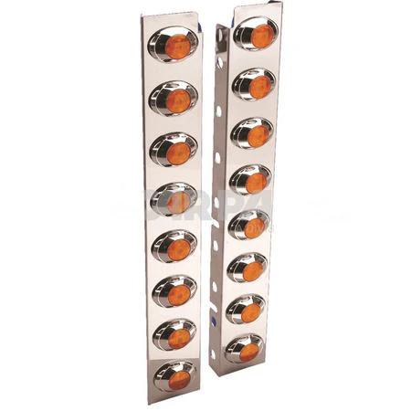 MD0230 LIGHTBAR- PB FRONT AIR CLNR 8-X3A LTS