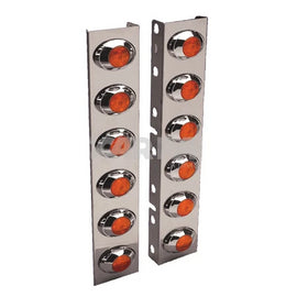 MD0231 LIGHTBAR- PB FRONT AIR CLNR 6-X3A LTS