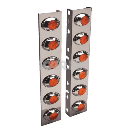 MD0231 LIGHTBAR- PB FRONT AIR CLNR 6-X3A LTS