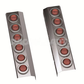 MD8783 AIR CLNR LIGHT BAR KW REAR 2"RND LED