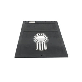 PAC24X36R12BKW MUDFLAP-24X36 3/8" HD RUBBER WHT KW BUG